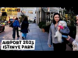 🇹🇷 ISTANBUL AIRPORT 2025  Walking Tour-Duty Free,Shopping In Departure Terminal &  Istinye Park