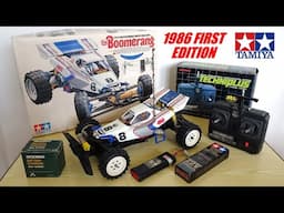 Vintage Tamiya Boomerang 4WD 1:10 Scale RC Off-Road Buggy - Original 1986 1st Edition - Retro Review