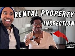 rental property inspection with property manager