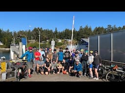 Bikepacking with the Vancouver Island Bikepack Collective #bikepacking #shorts  #biketouring