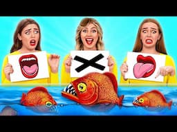 Bite, Lick or Nothing Challenge | Funny Food Situations by Mega DO Challenge