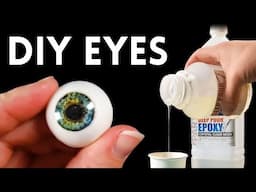 How To Make Realistic Eyeballs｜Polymer Clay + Resin