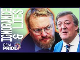 Stephen Fry Tackles Homophobia in Russia | Real Pride 🏳️‍🌈