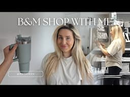 B&M SHOP WITH ME & HAUL  | New In fall decor 🍁 Homeware, cleaning, garden and more