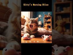 Kitty's Morning Bliss #AI (Kitty's Wonderful Life - 2)