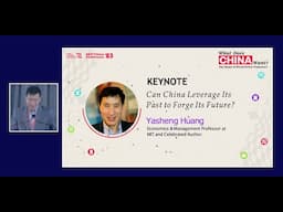 NEXTChina '23 - Jeremy Goldkorn Welcome & Introduction + Yasheng Huang Keynote