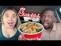 Eating ONLY Healthy FAST FOOD Items From CHICK FIL A