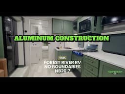 TAKE A STEP INSIDE THIS NEW FOREST RIVER RV!! 😱  New 2025 Forest River RV No Boundaries NB20.7