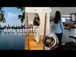 data scientist & grad student vlog | nyc days