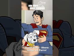 ¡Ahora tiene un perro! ¿Pero por cuanto tiempo? Gulp! ¿Tendrá razón Batman? #Supercafe #superman