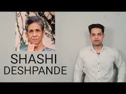 Shashi Deshpande Life and works Biography in hindi