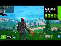 Fortnite : RTX 5080 16GB ( 4K Epic Graphics RTX ON / DLSS ON )