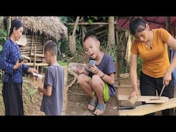 The process of expanding and building a house of a single mother and son. part 2