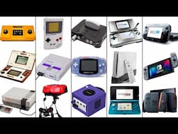 Evolution of Nintendo Consoles, Games & Graphics (1977 - 2025)