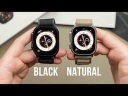 Apple Watch Ultra 2 Black Unboxing and Comparison