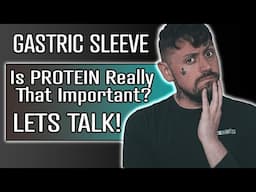 GASTRIC SLEEVE PROTEIN?! Is it Important?! #gastricsleeve #weightloss #nhs