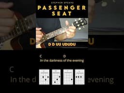 Passenger Seat - Stephen Speaks // Ukulele Play along  #ukulele #ukulelecover #ukuleletutorial