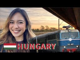 First time on a 16-hour sleeper train from HUNGARY to ROMANIA!