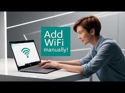 How to Manually Add a WiFi Network in Windows 11 | Step-by-Step Tutorial