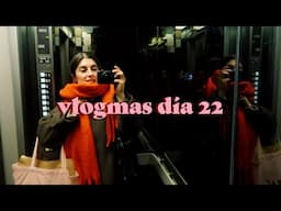 VLOGMAS DIA 22: Vuelta a casa por Navidad, regalos de última hora y cena de amigas