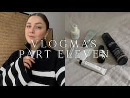 VLOGMAS PART ELEVEN | Five product Face & Current Favourites