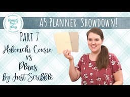 Part Seven - Hobonichi Cousin vs Plans by Just Scribble - A5 Planner Showdown - Mandy Lynn Plans