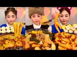 Chinese Food Mukbang | Spicy Food Challenge | "BigBite ASMR" Trung Quoc Mukbang