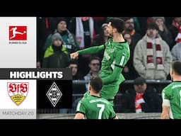 Kleindienst Decides The Game! | VfB Stuttgart - Borussia M'gladbach 1-2 | Highlights | Bundesliga