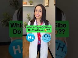 🎈Hydrogen or Methane SIBO: Which One Do You Have? #shorts #guthealth