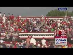 Assassination attempt on Former President Trump during Rally in Pennsylvania