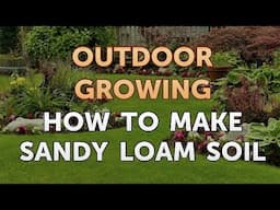 How to Make Sandy Loam Soil