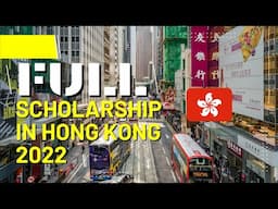 How to get a Full Scholarship 2022 | In Hong Kong | Hong Kong Baptist University Scholarship