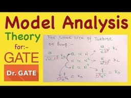 GATE 2019 | Fluid Machinery | Model Analysis (Theory)