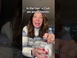 In the Gen x club over 50 we all can! #gettingolder #genx  #over50  #midlifewomen #menopause