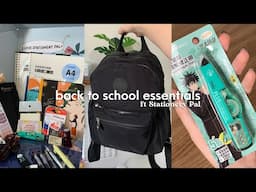 back to school essentials 2024 ver📓 ft. Stationery Pal!