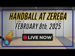 Handball at ZEREGA February 8th, 2025 LIVE! | 🔴🎥