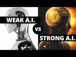 Strong A.I. vs Weak A.I. vs Narrow A.I. vs General A.I. - The Philosophical Differences Explained