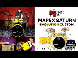 Unboxing e Teste da Mapex Saturn Evolution Tuscan Yellow