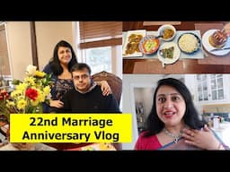 My 22nd Marriage Anniversary Vlog | Grand Lunch Menu | Simple Living Wise Thinking