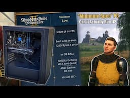 The Kingdom Come Deliverance 2 "Minimum System Requirements" Gaming PC