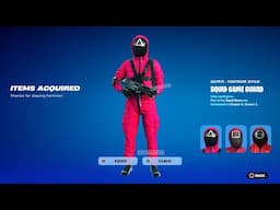 How To Get Squid Game Pink Guard Skin NOW FREE Fortnite! (Unlocked LEGO Squid Game Pink Guard Style)