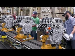 Inside Best Nissan Factory Producing Powerful Engines From Scratch - Production Line