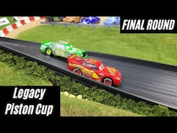 Lightning McQueen Races for a Piston Cup | Disney Pixar Cars Legacy Piston Cup Racing | Compilation