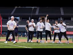 MLB Players Take On Major League Wiffle Ball Players