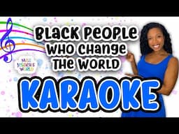 Karaoke of Best Black History Month Song | Celebrate Black History Month | Miss Jessica's World