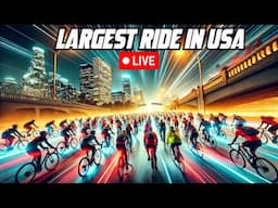 🚴 Los Angeles Critical Mass LIVE! | Riding the E Ride Pro SS Through the City 🌆