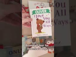 Bookshelf Tour For Valentine’s Day! #kidsvideo #childrensbooks #story childrensbook