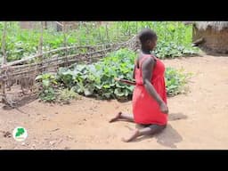 Disabled Young Farmer Grows Pumpkins In Her Kitchen Gardens