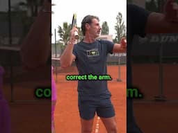 Never miss another serve after this tip! 😱 #tenniscoach #tennis #tennistips #coaching