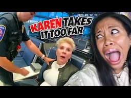 drunk KAREN goes ballistic and ASSAULTS flight attendants